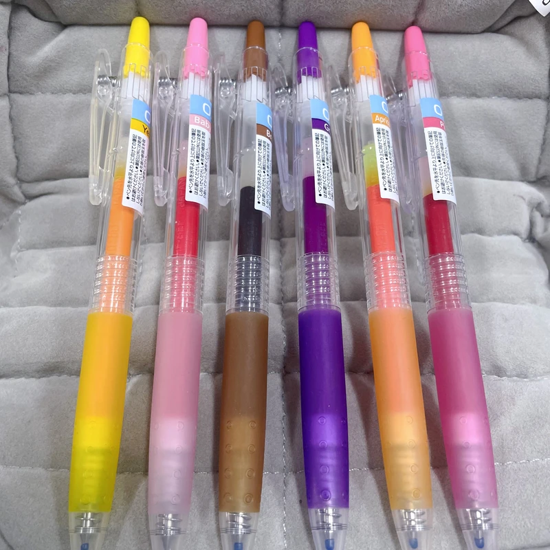 百乐PILOT6支装Juice果汁笔日本彩色做笔记专用手账按动中性