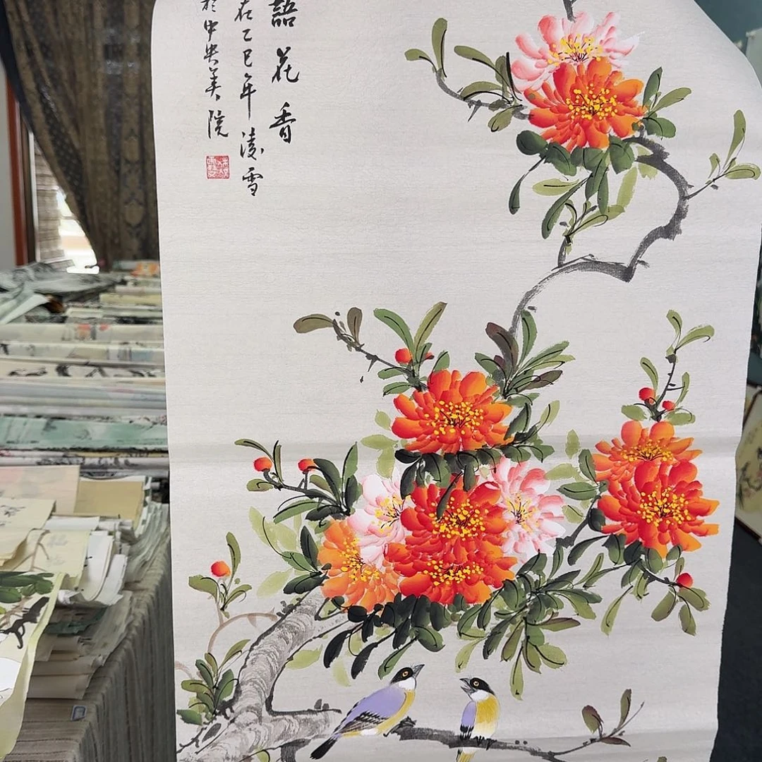 纯手绘国画作品欣赏