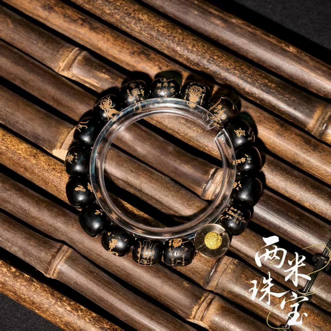 非金属皮质手链 两米·中宫信印/手饰手串造型SZ-SS0007