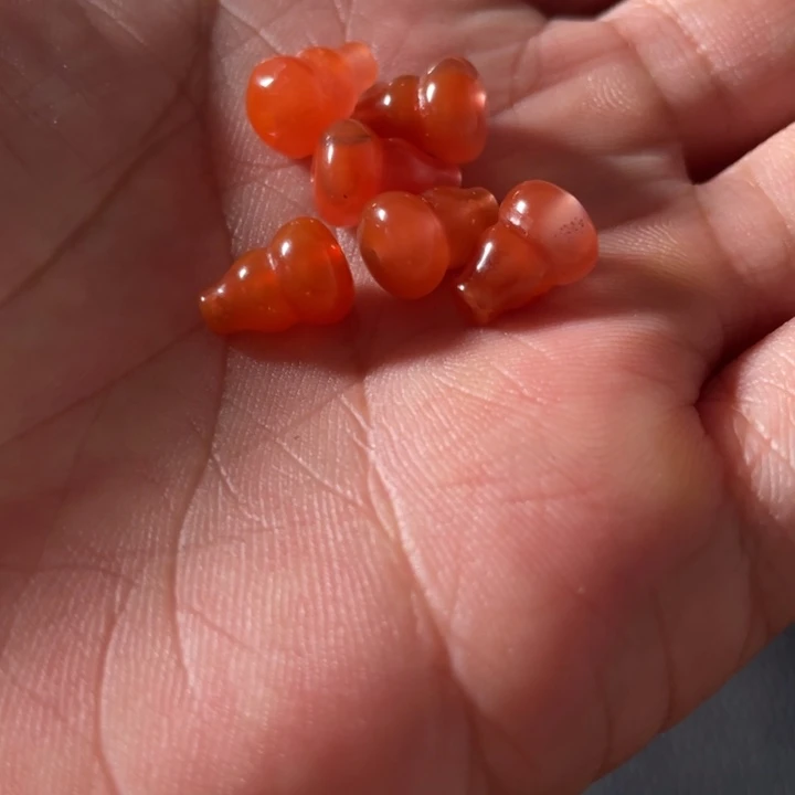 手串未镶嵌南红玛瑙涓**流
