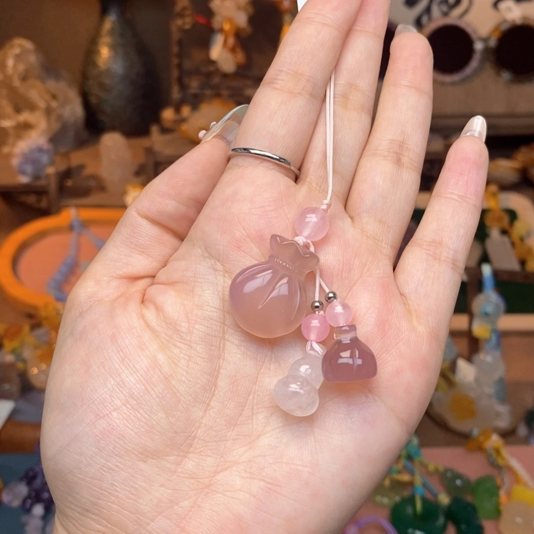 玛瑙/玉髓未镶嵌车挂