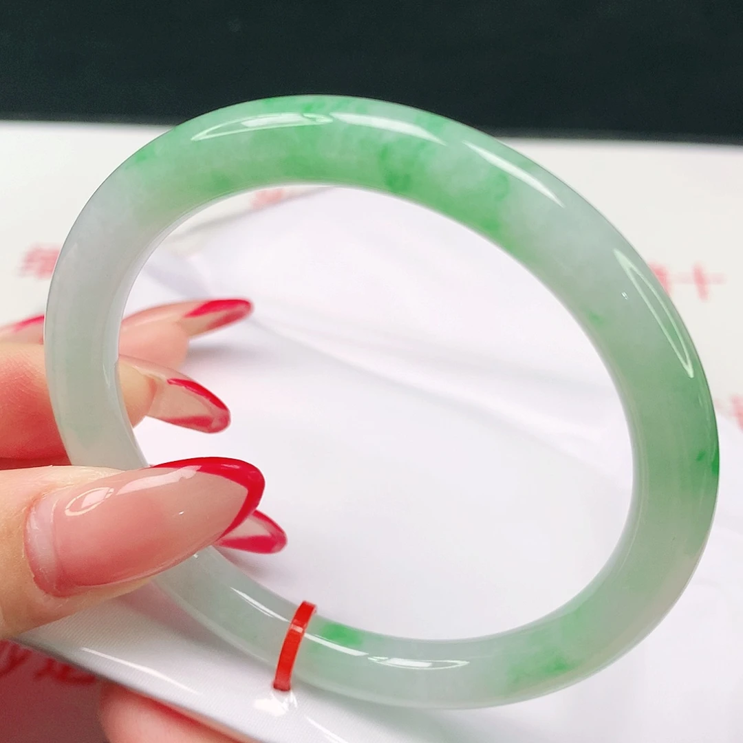 翡翠未镶嵌手镯天然翡翠1311