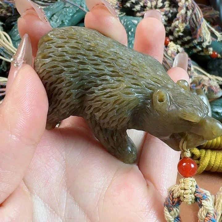 和田玉把件未镶嵌