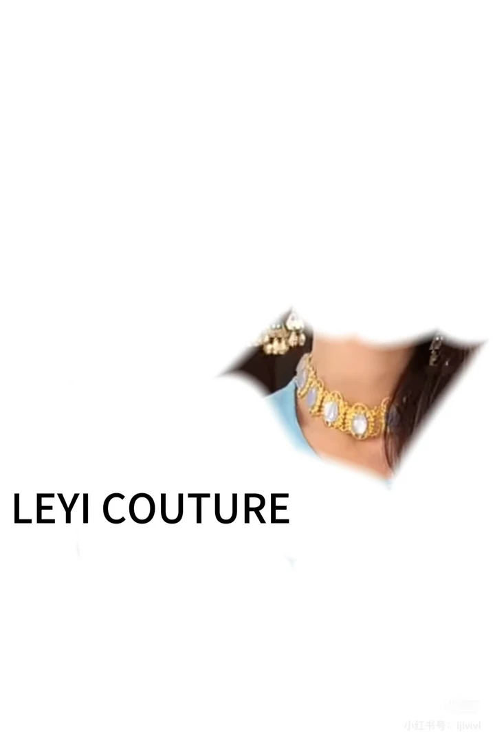 合金项链  【 LEYI COUTURE】畑畑2025高端气质奢金幻贝颈间项链