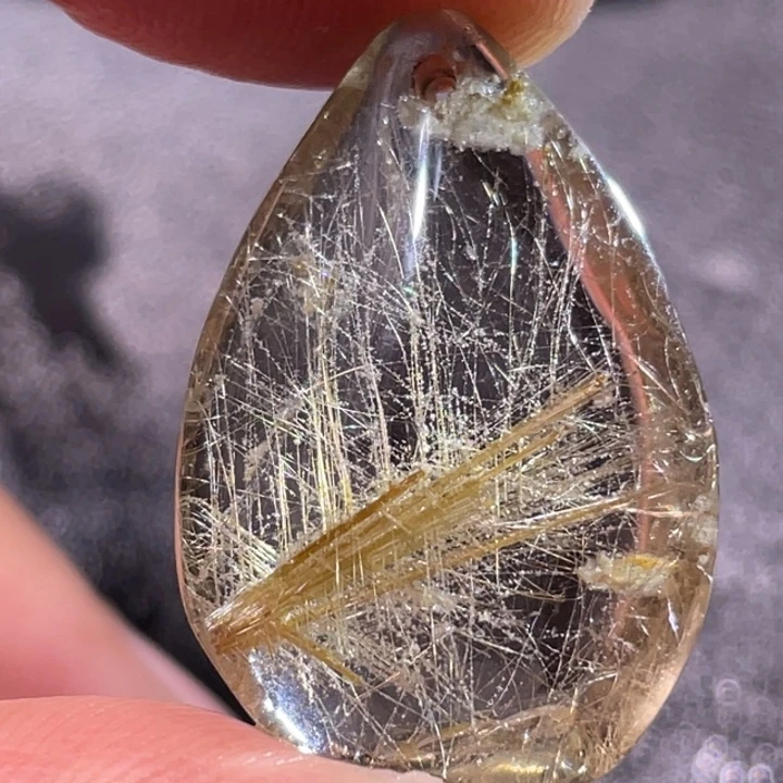 小***京未镶嵌颈饰发晶钛晶