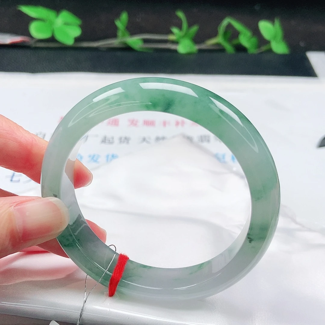 未镶嵌手镯翡翠57圈