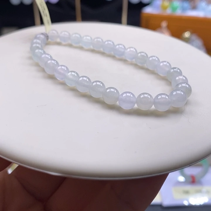 翡翠吊坠(不含链)未镶嵌翡翠冰种小手串