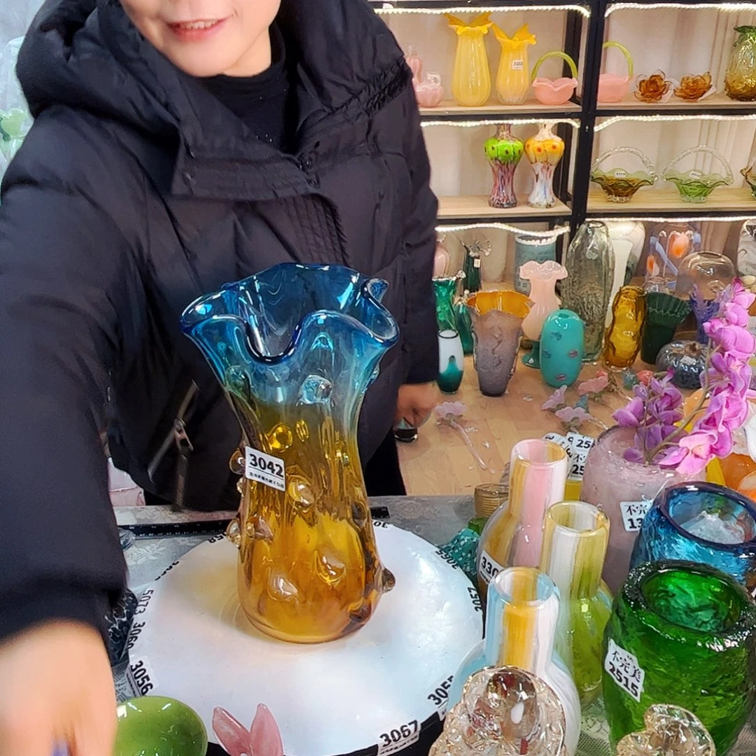 3042 不完美家悦美居琉璃摆件