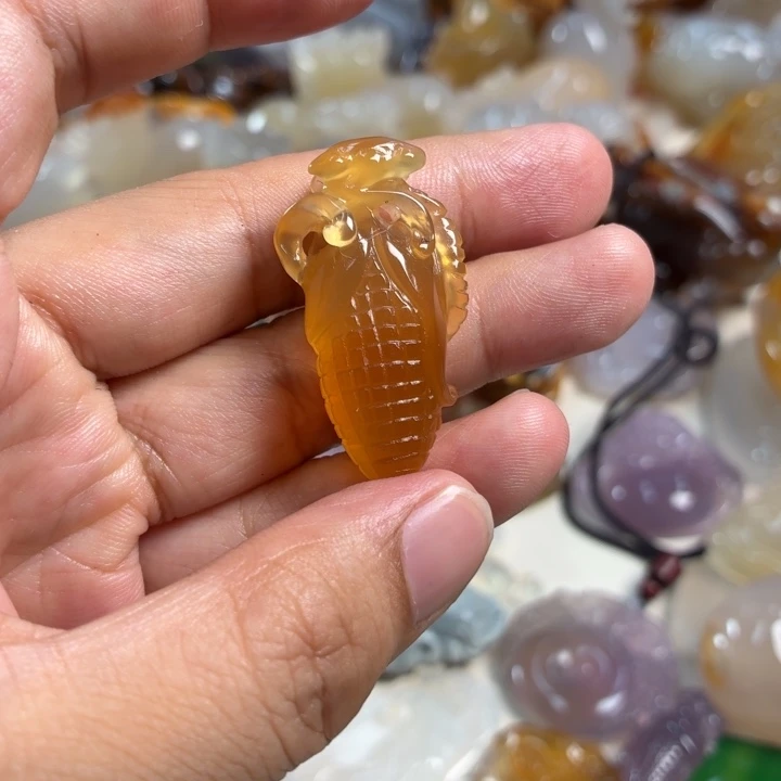 未镶嵌吊坠(不含链)玛瑙/玉髓