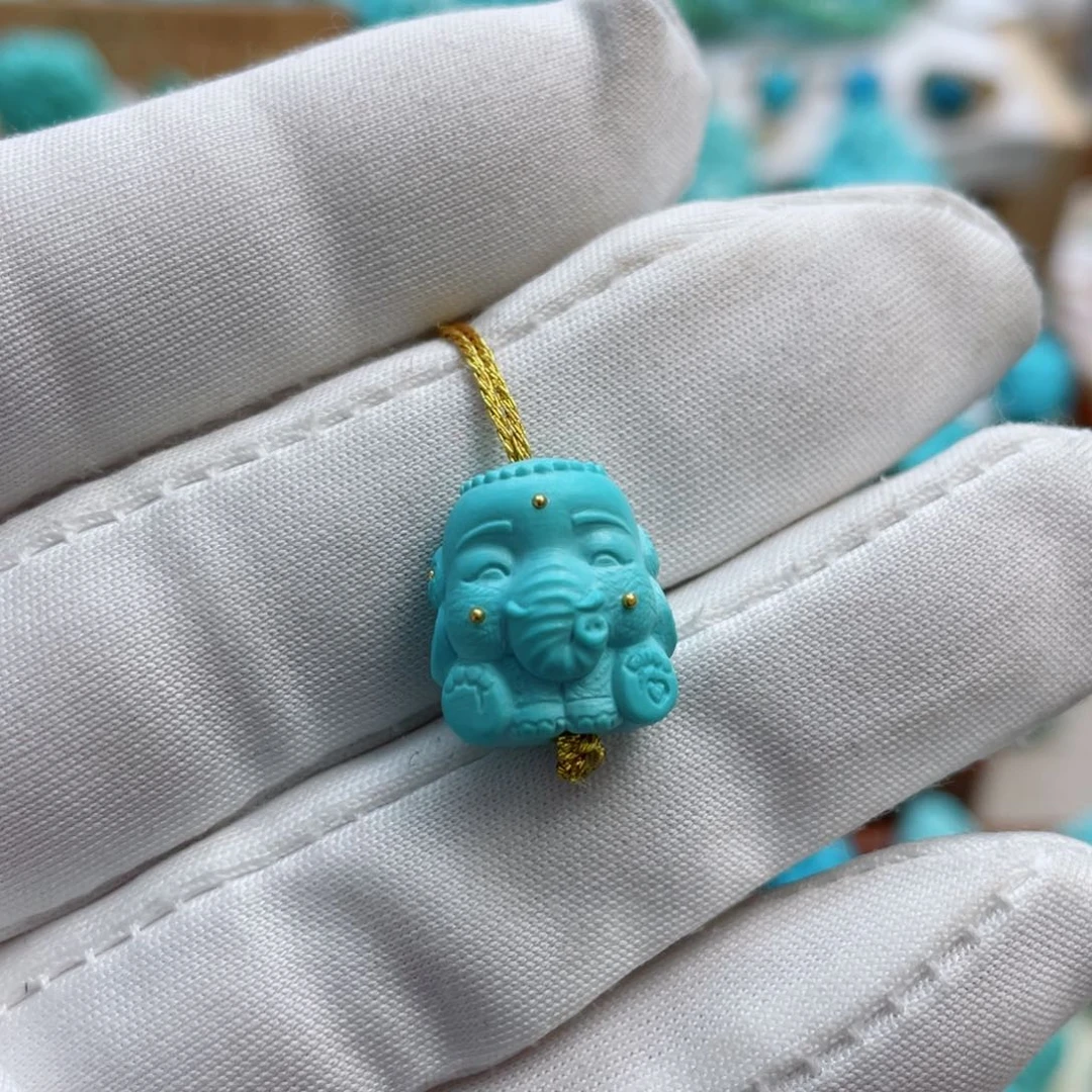 绿松石珠宝奇石未镶嵌