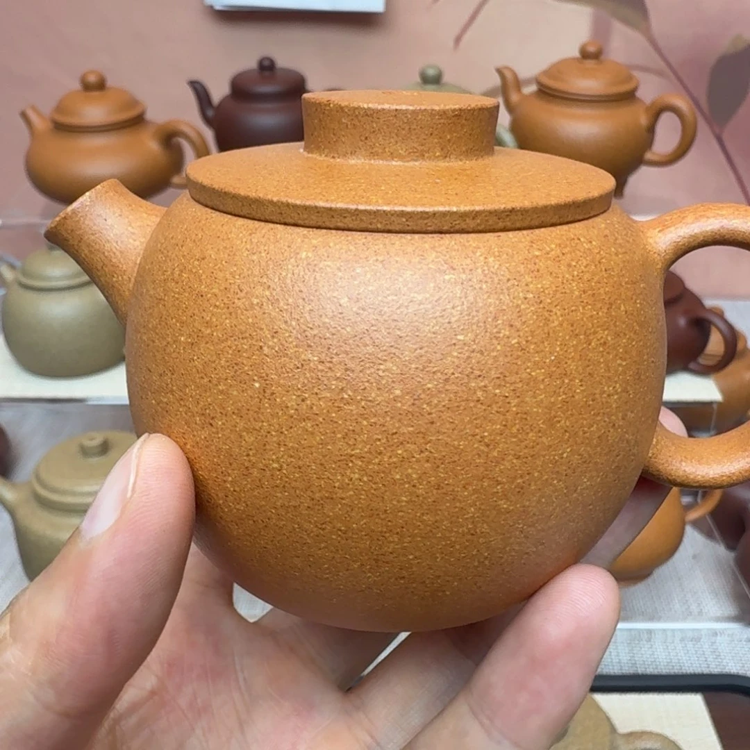 茶壶紫砂黄金段巨轮140cc