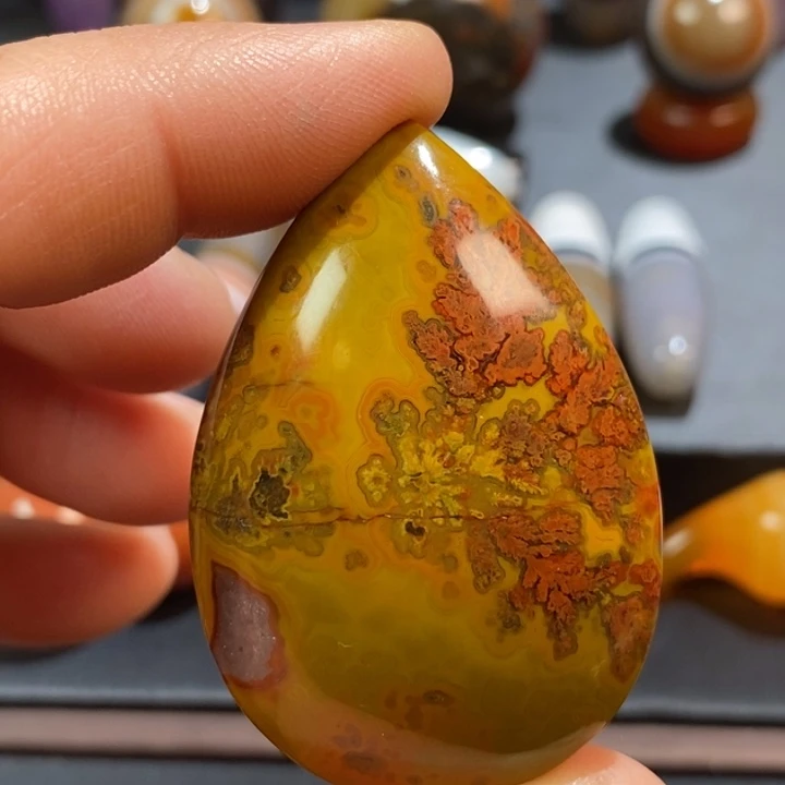 玛瑙/玉髓未镶嵌挂件