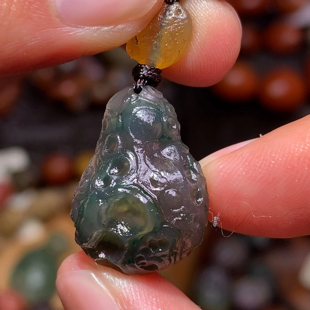 未镶嵌玛瑙/玉髓珠宝半成品