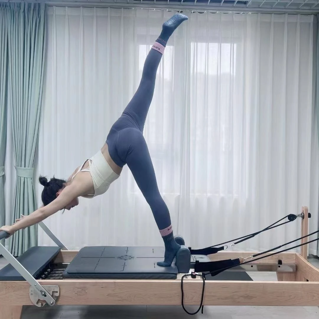 澳款橡木实木普拉提核心床枫木核心床瑜伽床凯迪拉克床普拉提