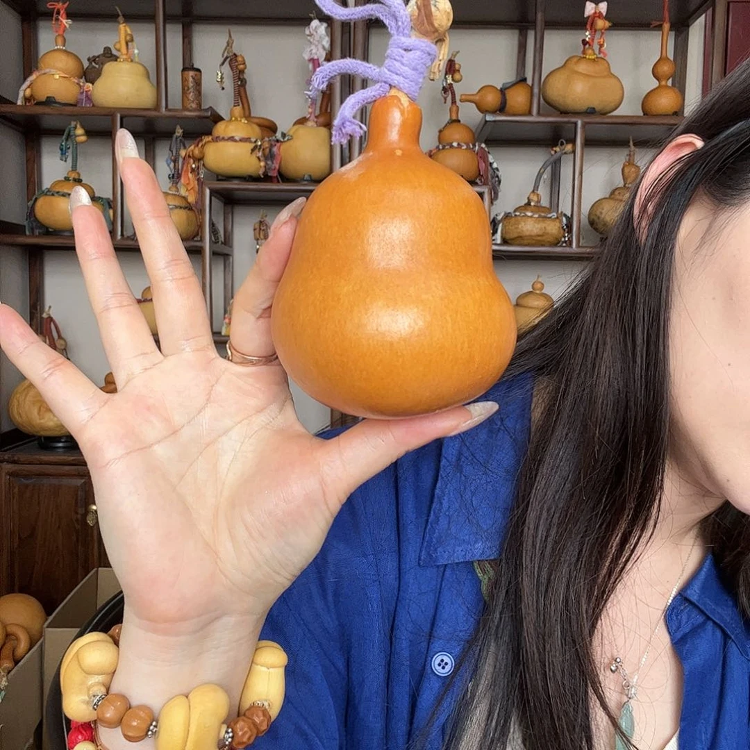 静***?老皮胖墩葫芦摆件