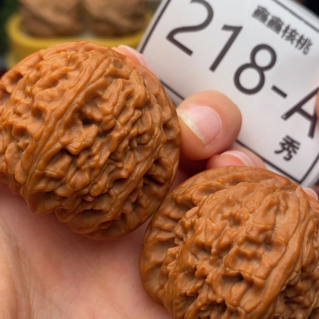 文玩核桃把件白狮子41……