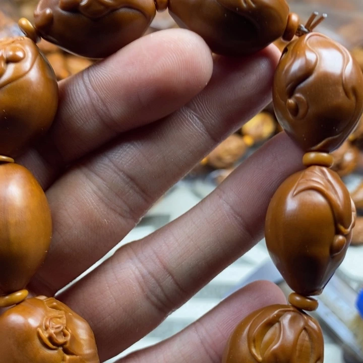 手串/手链橄榄核橄榄核雕工艺手串
