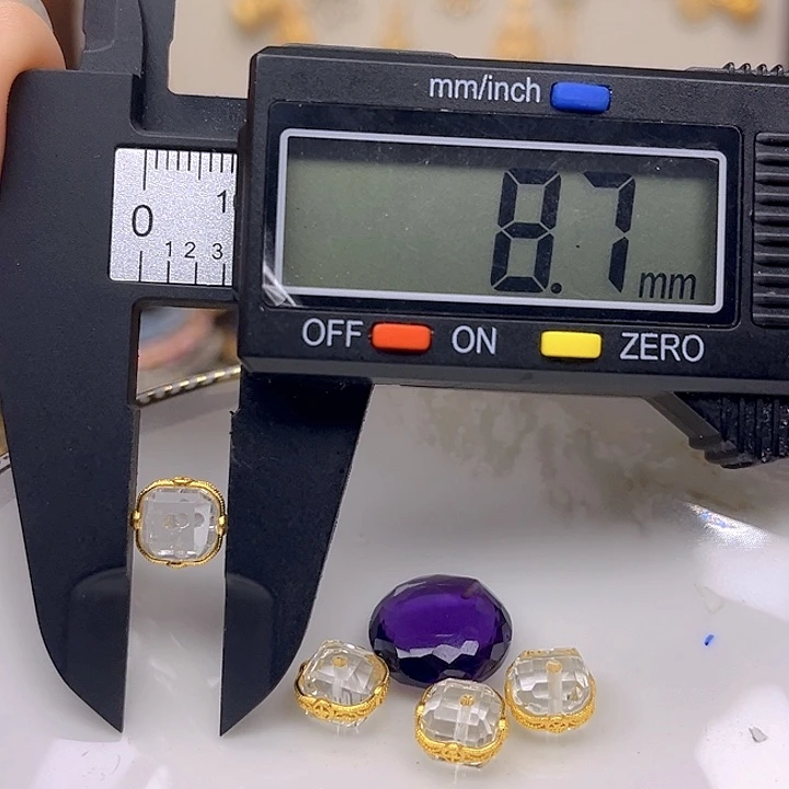 银S925镶嵌颈饰紫晶紫晶925镶嵌143