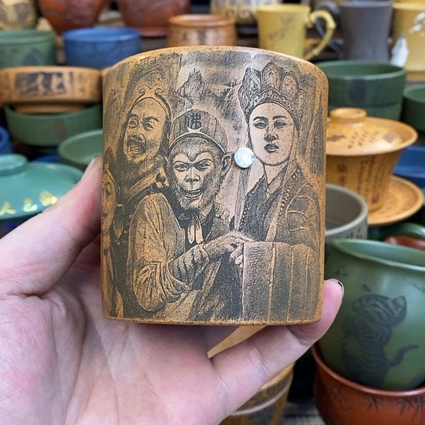 【闪购商品】紫砂杯子宜兴全手工紫砂杯