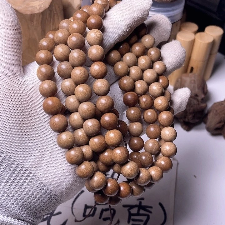 檀香木无事牌檀香木1.0/108微暇