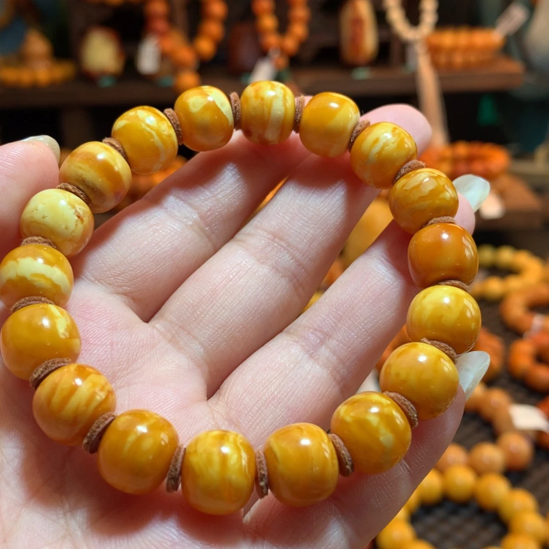 【闪购商品】手串蜜蜡未镶嵌蜜蜡手串