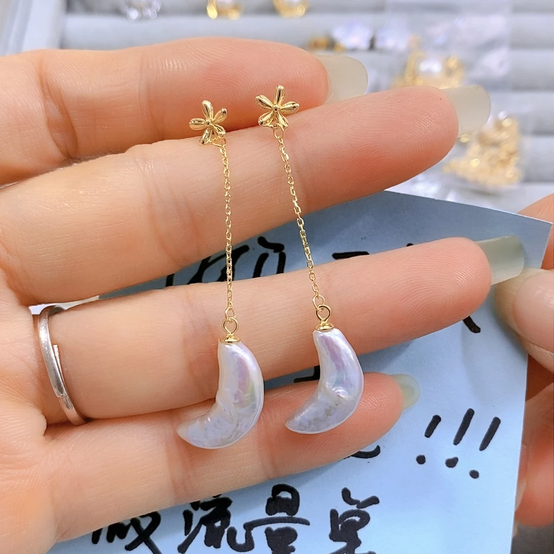 银S925镶嵌淡水珍珠特价秒杀正版珠宝级别淡水珍珠设计款