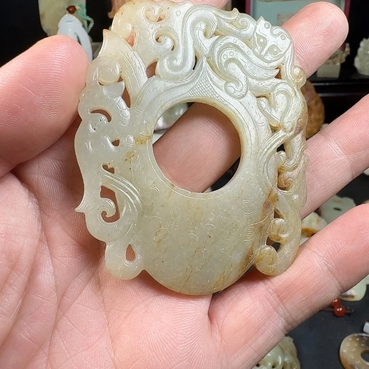 和田玉（糖玉）未镶嵌挂件