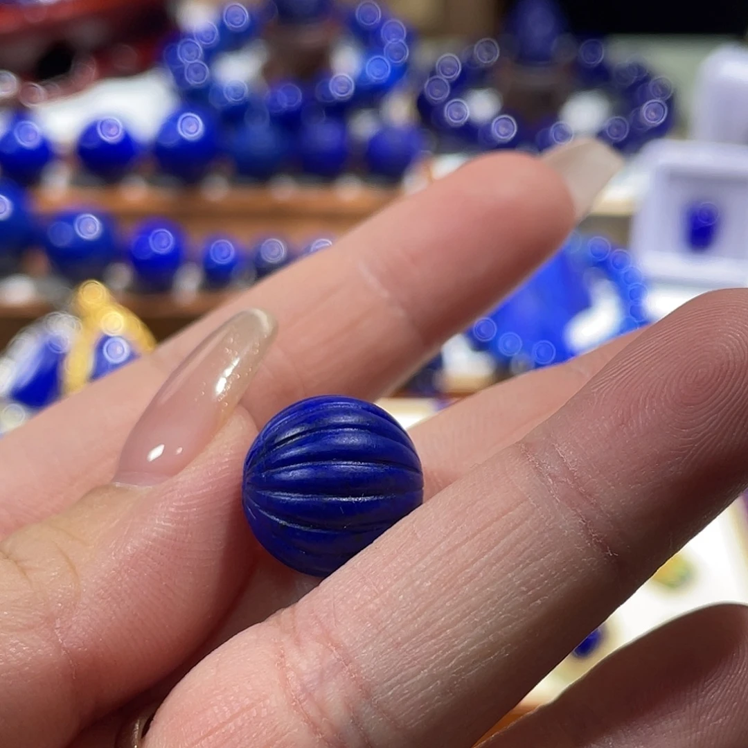 与***飞青金石未镶嵌14.9mm