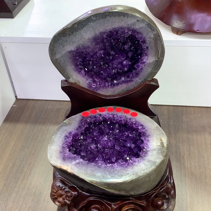 紫晶大型摆件（非配饰）未镶嵌
