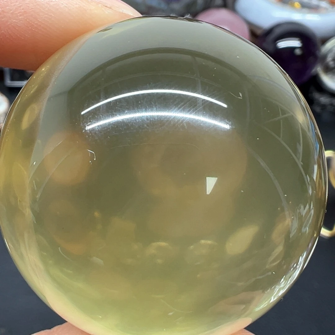 黄晶摆件未镶嵌摆件