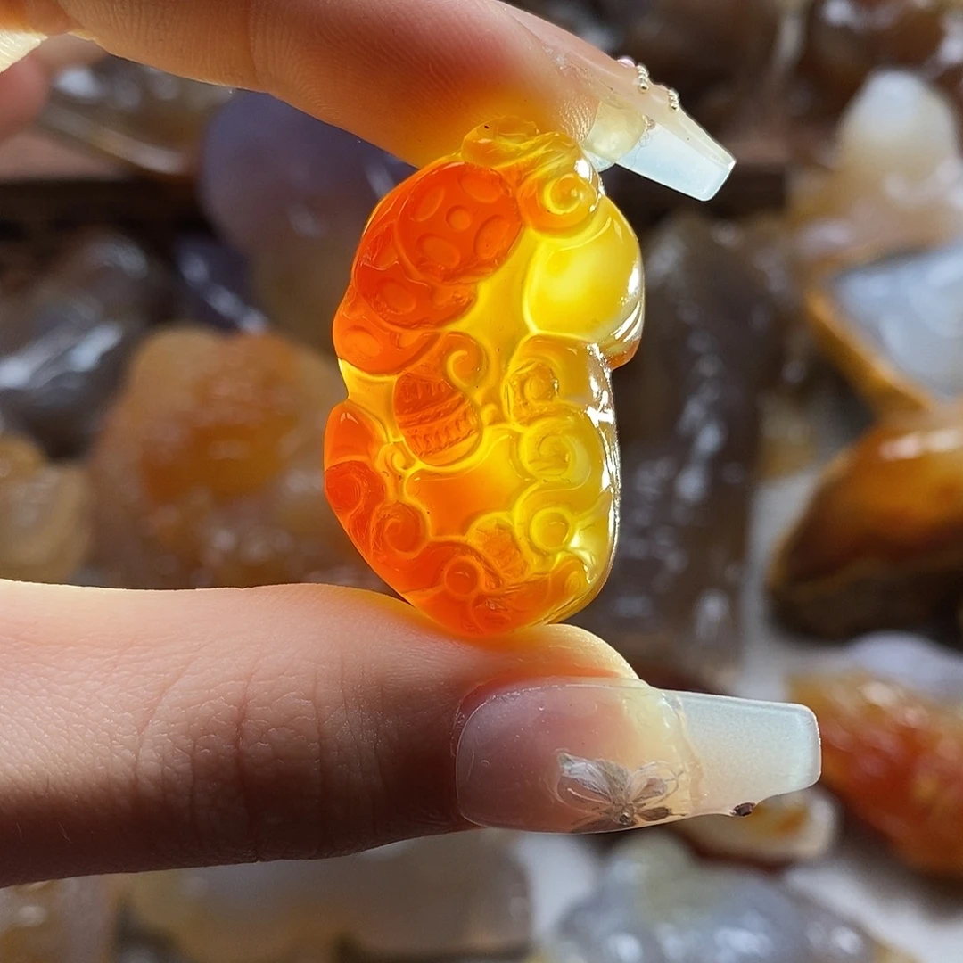 玛瑙/玉髓未镶嵌颈饰