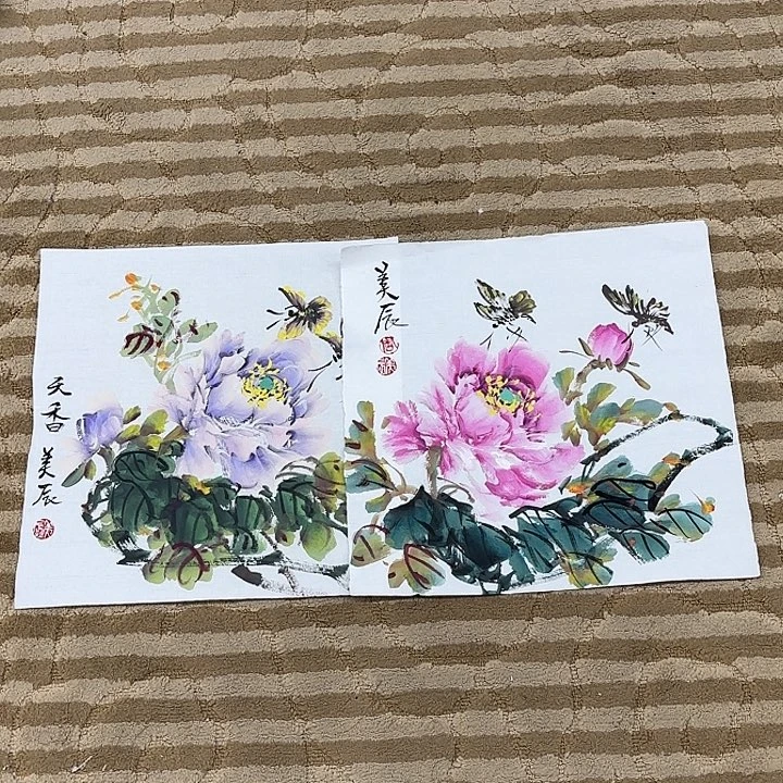 国画花鸟的翅膀和翅膀都