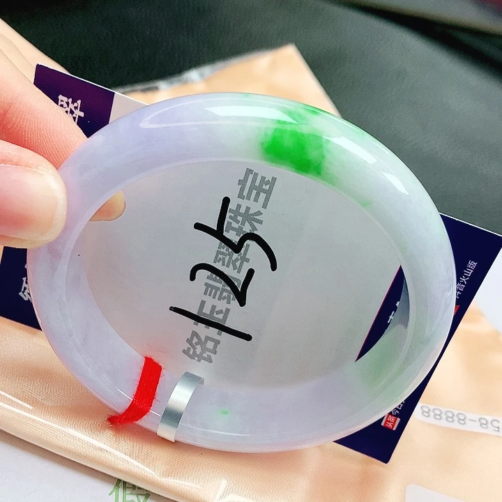 翡翠未镶嵌手镯缅甸天然a货翡翠手镯