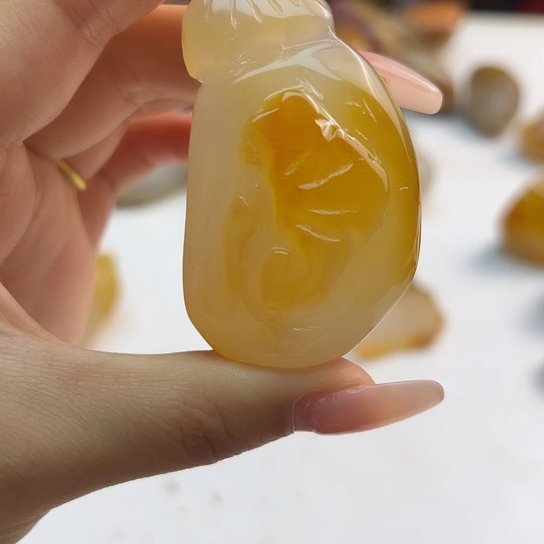 玛瑙/玉髓未镶嵌项链