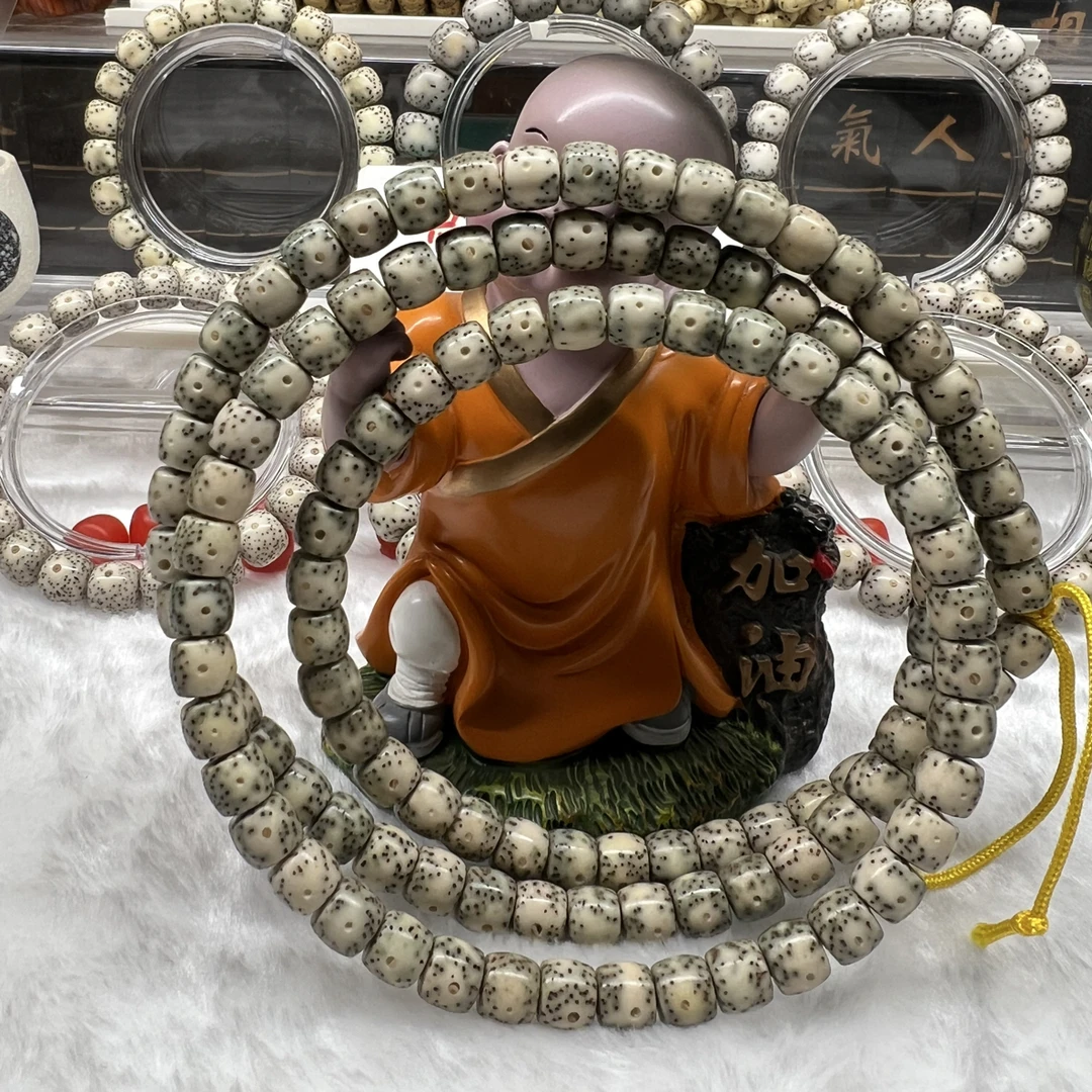 8月朗星稀直切108海南原生态星月菩提手串