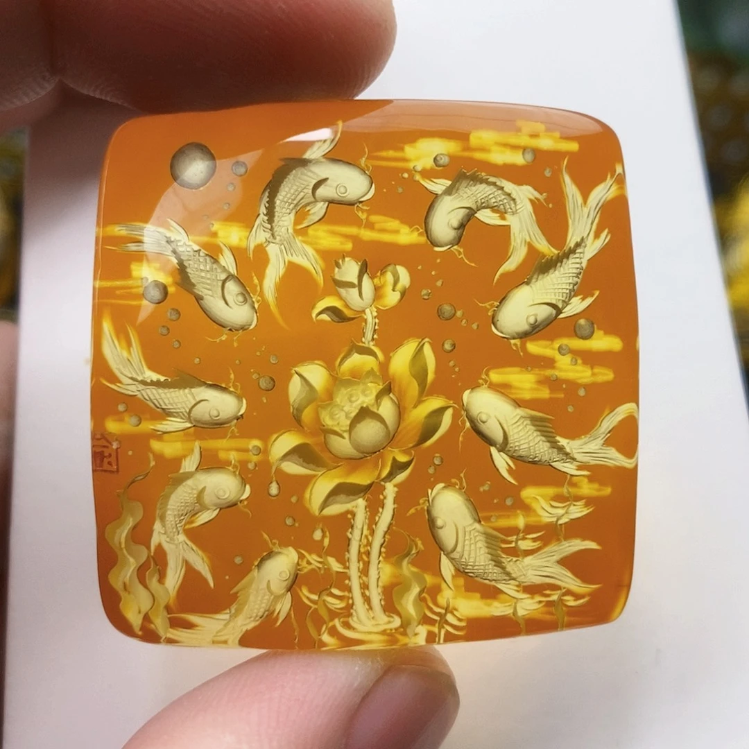 【闪购商品】金珀吊坠(不含链)未镶嵌