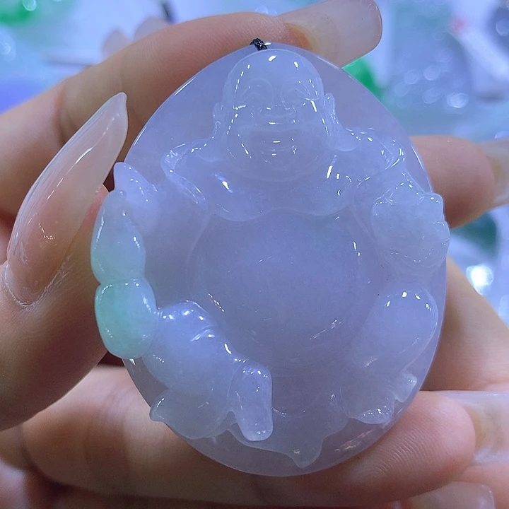 翡翠未镶嵌颈饰天然翡翠A货吊坠