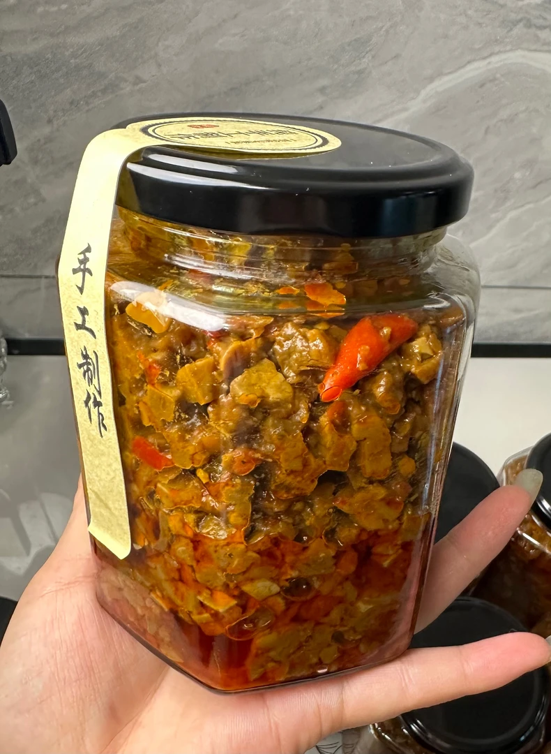 （牛肉杂酱）手工制作 真材实料 徽州特产 菜籽油熬制 冷藏冷冻保存