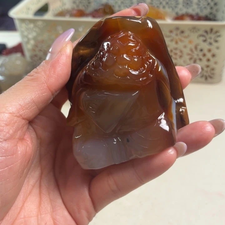 玛瑙/玉髓未镶嵌吊坠(不含链)