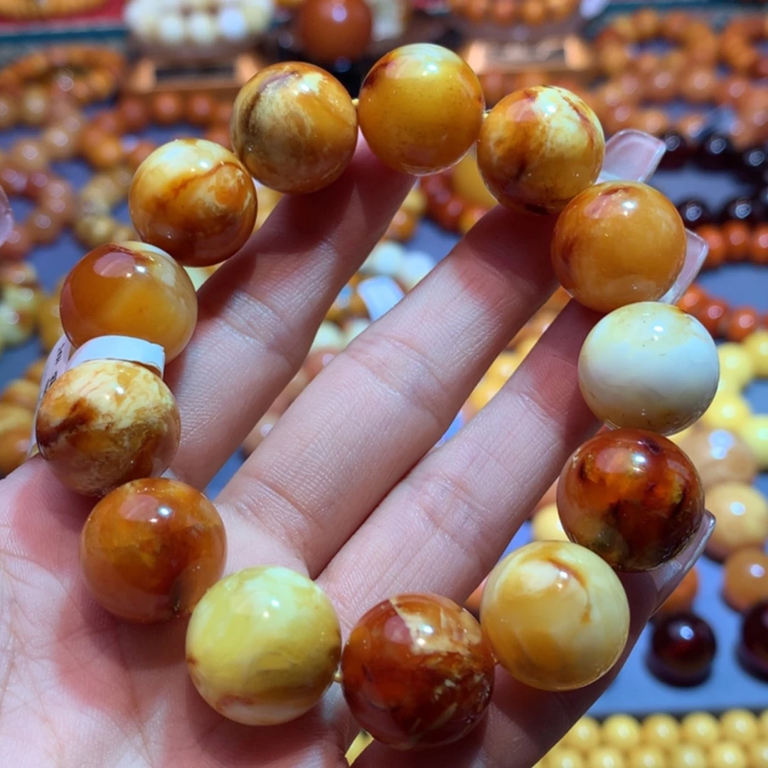 【闪购商品】未镶嵌蜜蜡手串蜜蜡