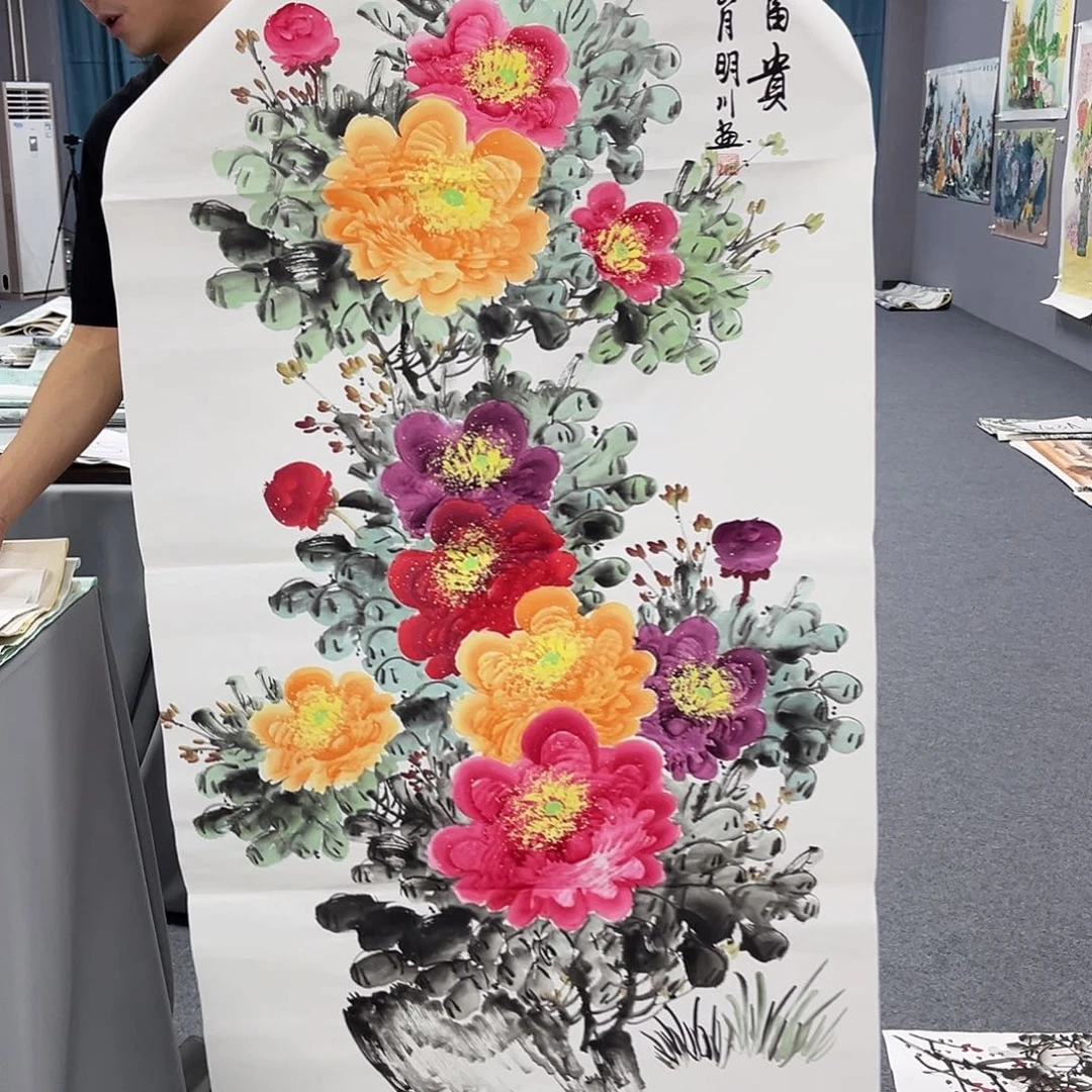 国画国画老师作品