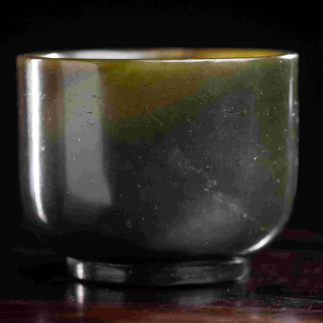 清代和田玉玉杯-NX