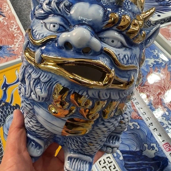 宏***收景德镇手工手绘陶瓷