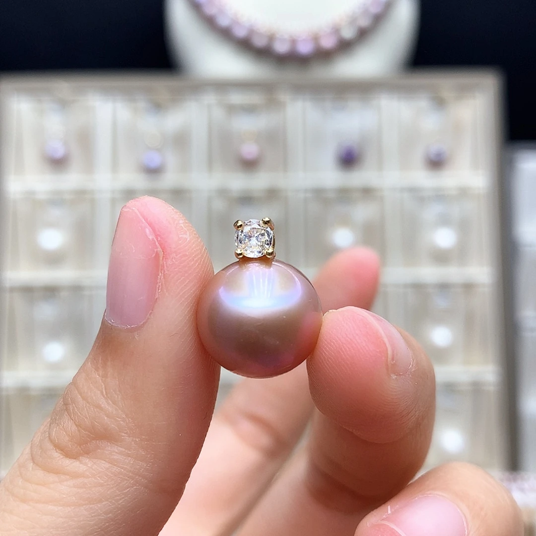 合金颈饰淡水珍珠