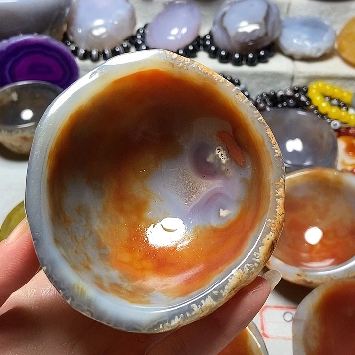 有***味玛瑙/玉髓未镶嵌拍1发1