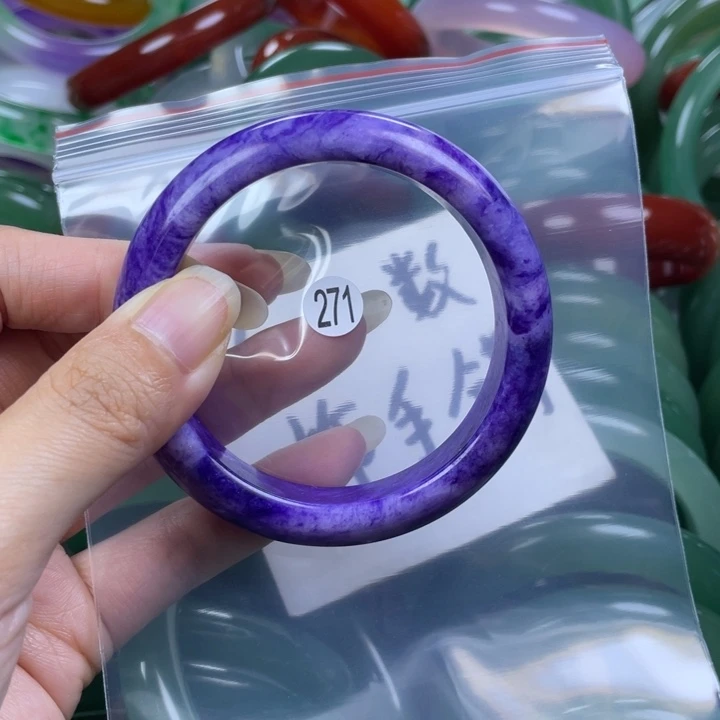 未镶嵌手镯石英质玉54