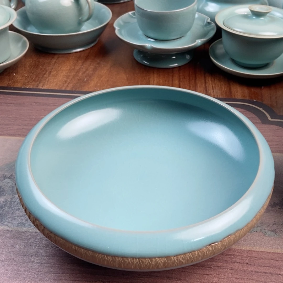 摆件原产地原矿汝瓷～茶器