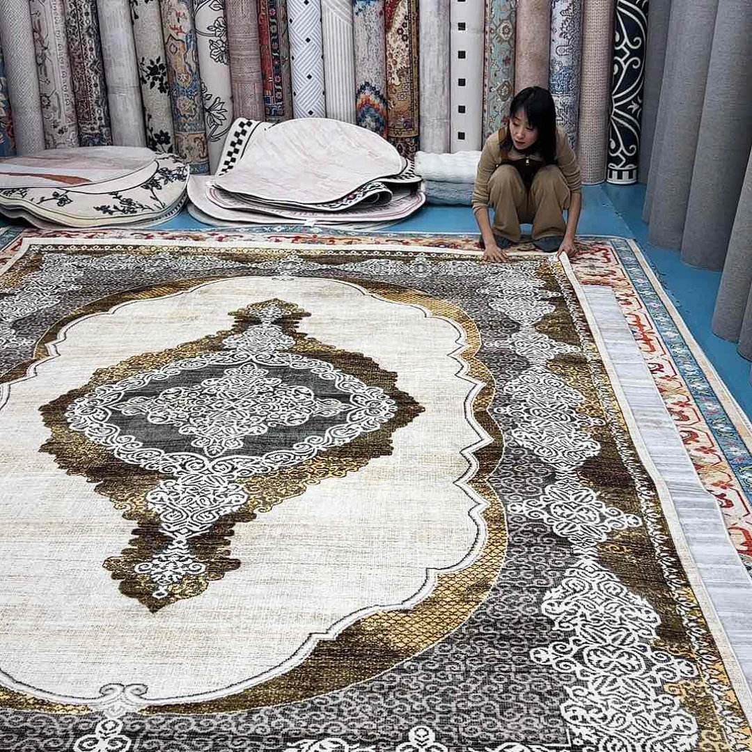 混纺240×348误差正负1-3厘米精编细砂棉布底仿羊绒微瑕