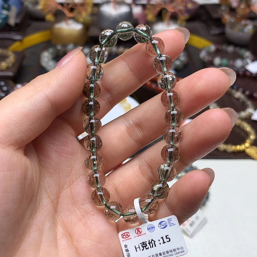 水晶未镶嵌手链手链