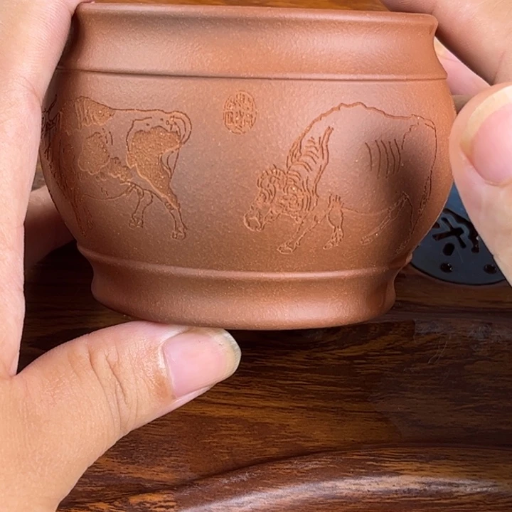 茶壶紫砂杯子杯子